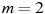 описание: m=2