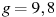 описание: g = 9,8